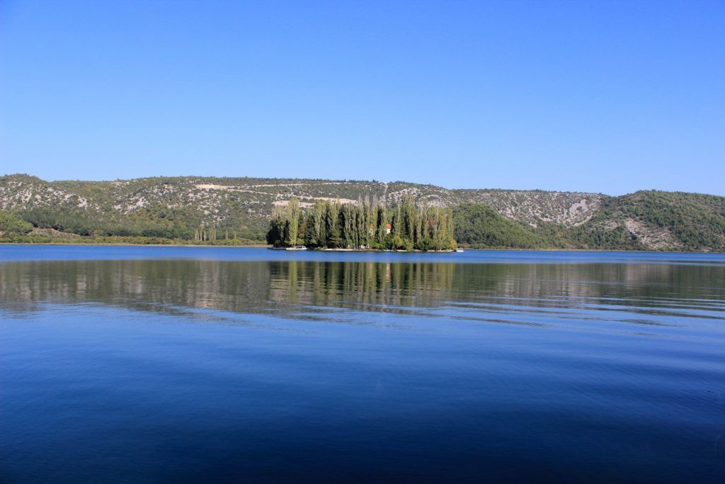 Visovac in Nationaal Park Krka