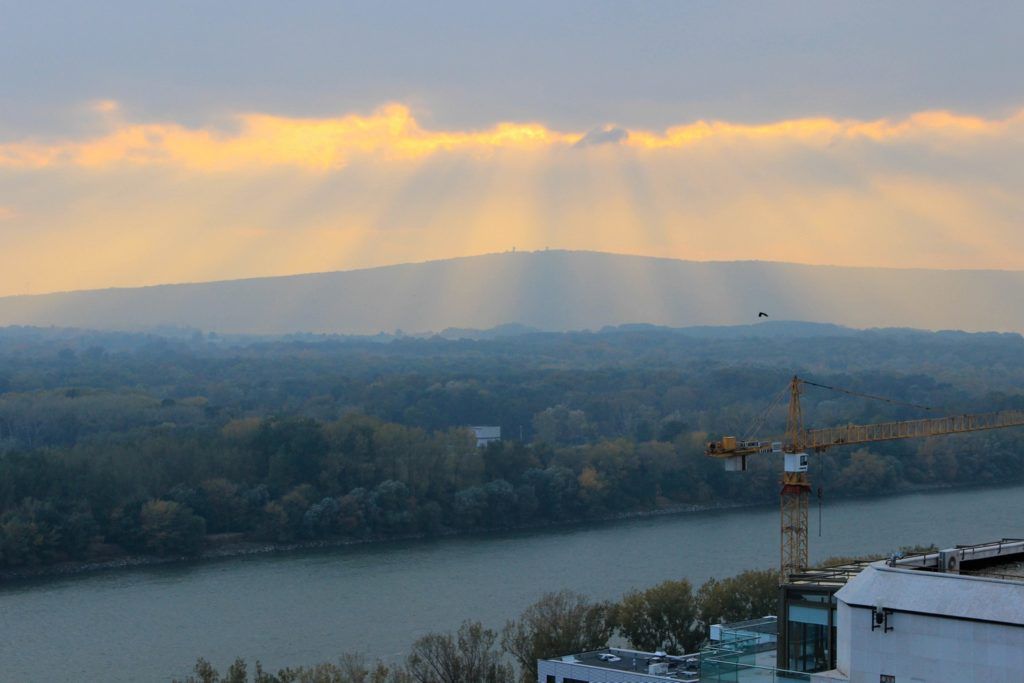 Bratislavský hrad uitzicht