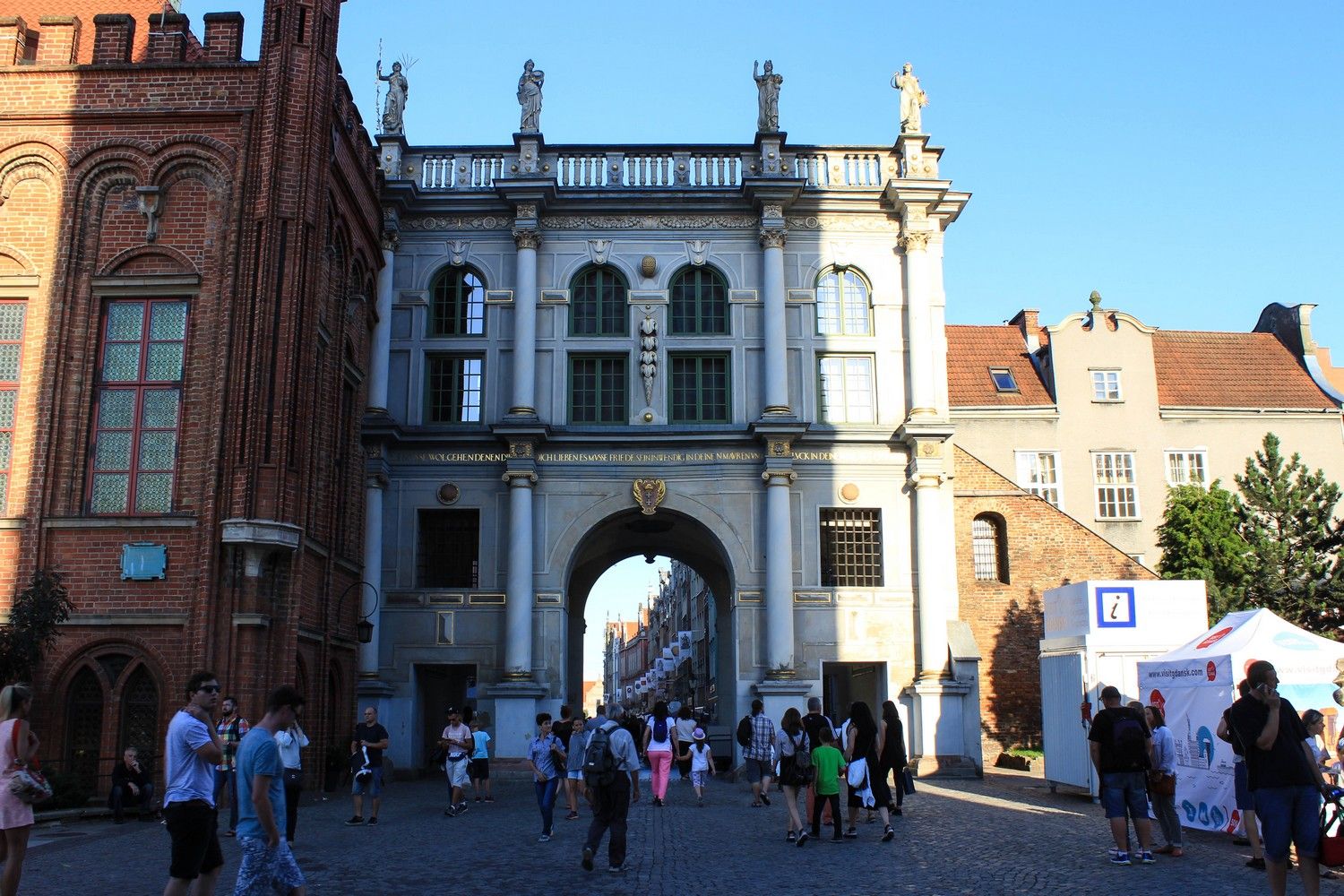De Gouden poort in Gdansk