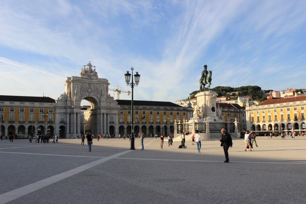 Praça do Comércio Lissabon