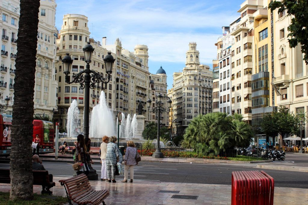 Plaza Ayuntamiento Valencia