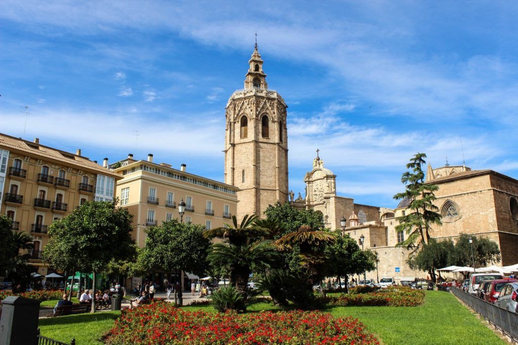 Plaza de la Reina in Valencia