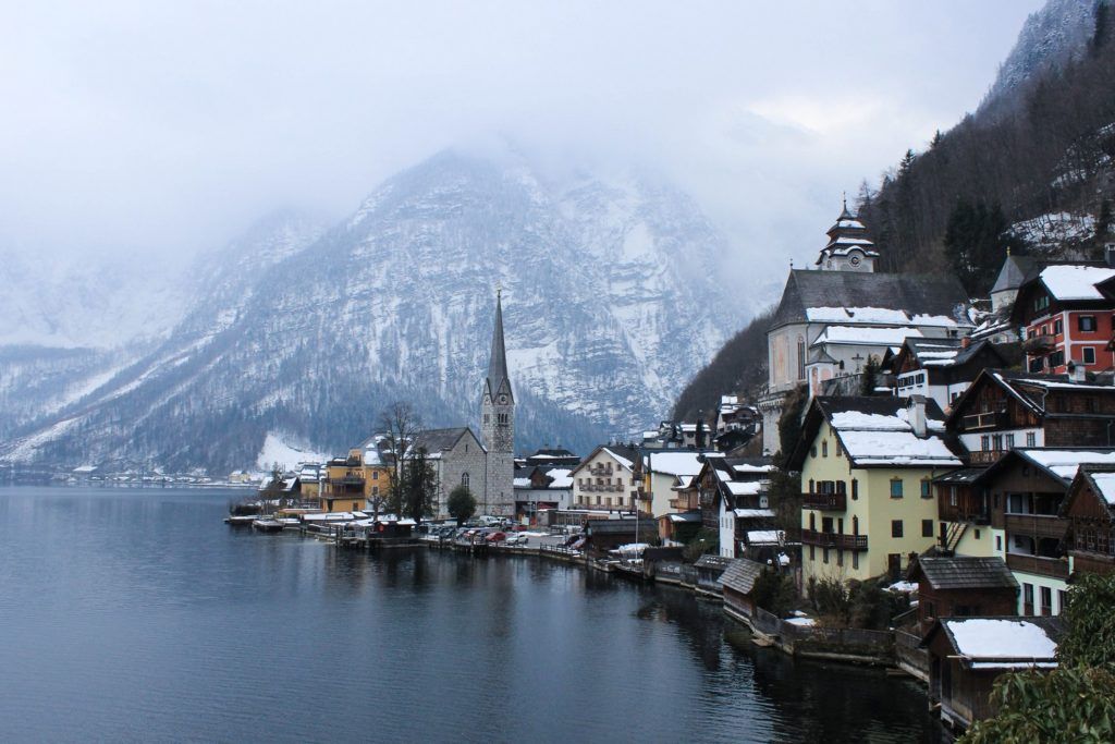 Het perfecte uitzicht op Hallstatt