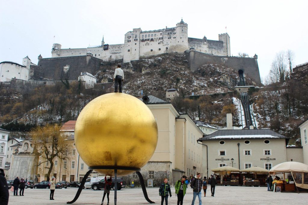 Kapitelplatz in Salzburg