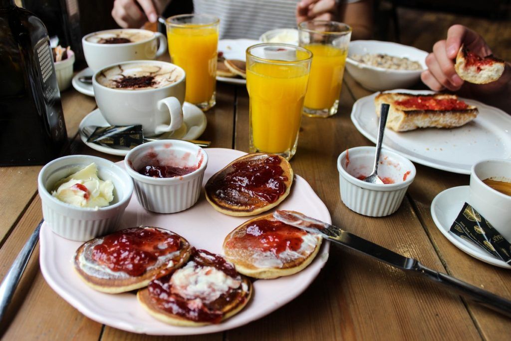 Ontbijt bij La Petite Brioche in Valencia