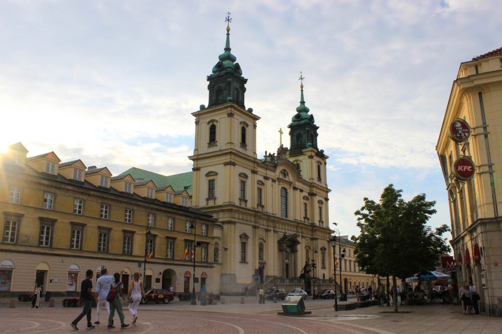 Heilig Kruiskerk in Warschau