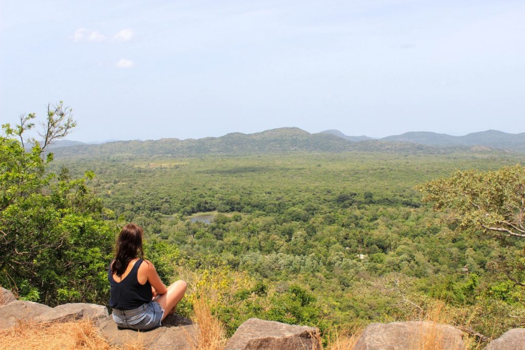 Uitzicht vanaf de Pidurangala Rock