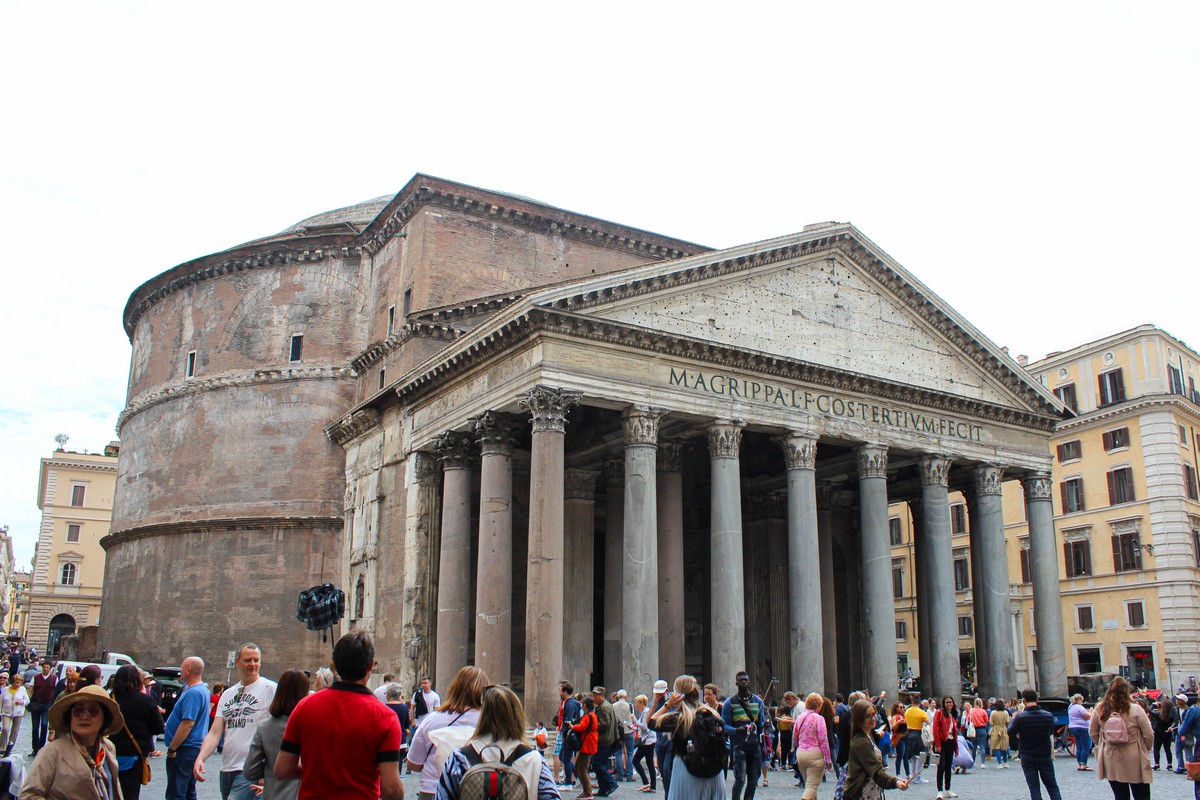 Het Pantheon in Rome