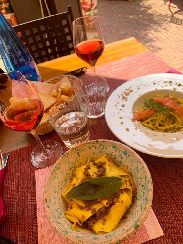 Pasta in Colle de val d'Elsa