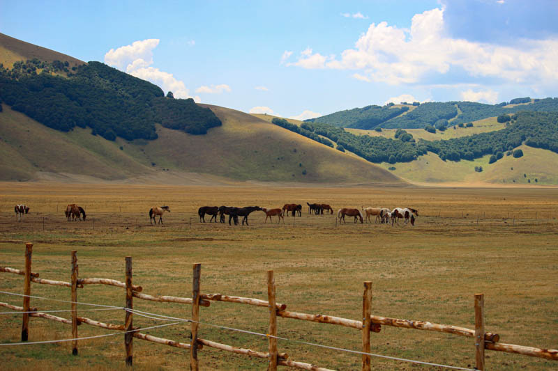 Monti Sibillini in Umbrië, Italië