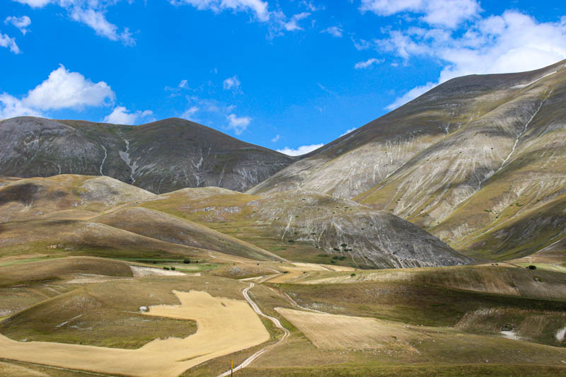 Monti Sibillini in Umbrië, Italië