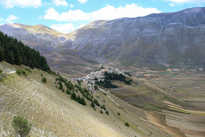 Monti Sibillini in Umbrië, Italië