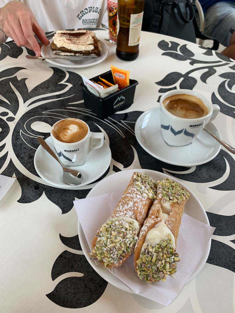 Cannoli in Sicilië