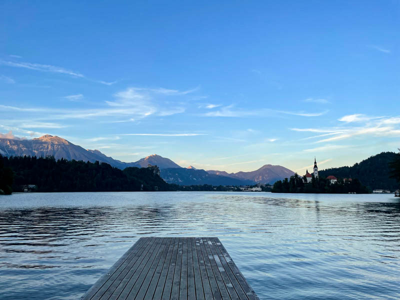 Lake Bled in Slovenië